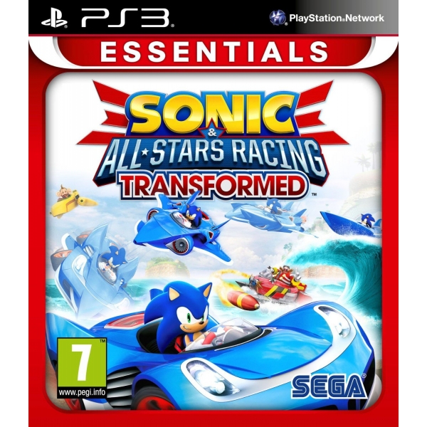 Sonic & All-Stars Racing Transformed PS3 Game (Essentials) Sonic & All-Stars Racing Transformed PS3 Game (Essentials)